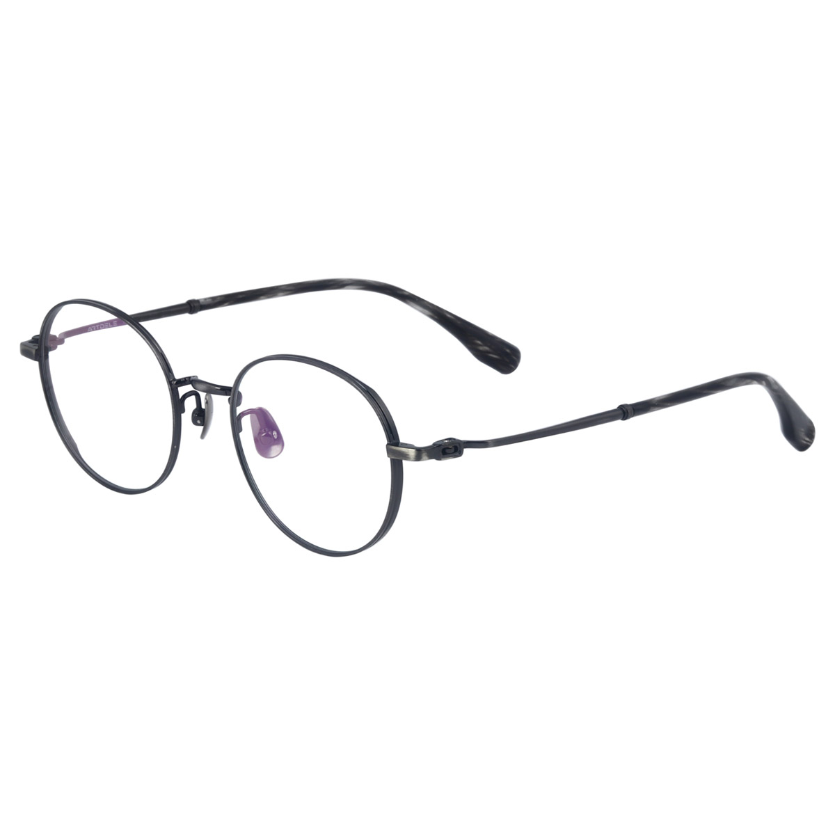 Ultralekkie okulary optyczne OEM z okrągłą ramką i czystym tytanem Ultralekkie okulary optyczne OEM z okrągłą ramką i czystym tytanem