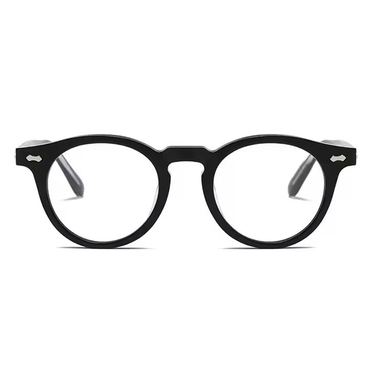 Modne, dwuwarstwowe okulary optyczne 3D z acetatu Modne, dwuwarstwowe okulary optyczne 3D z acetatu