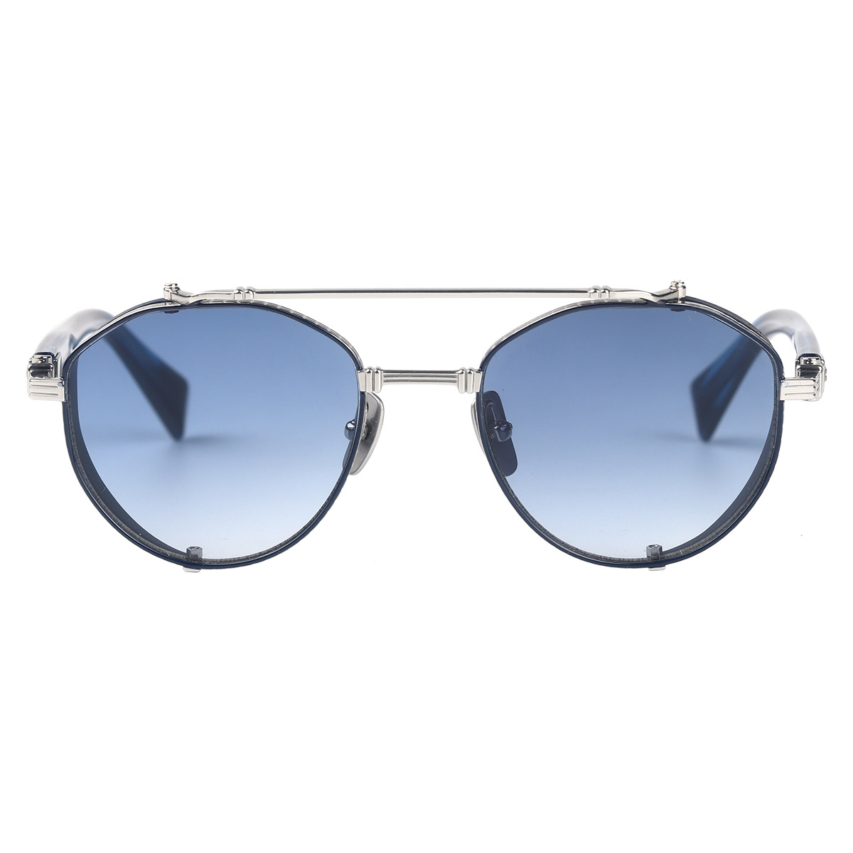 Odporne na uderzenia okulary przeciwsłoneczne z czystego tytanu w stylu retro z owalną ramką Odporne na uderzenia okulary przeciwsłoneczne z czystego tytanu w stylu retro z owalną ramką