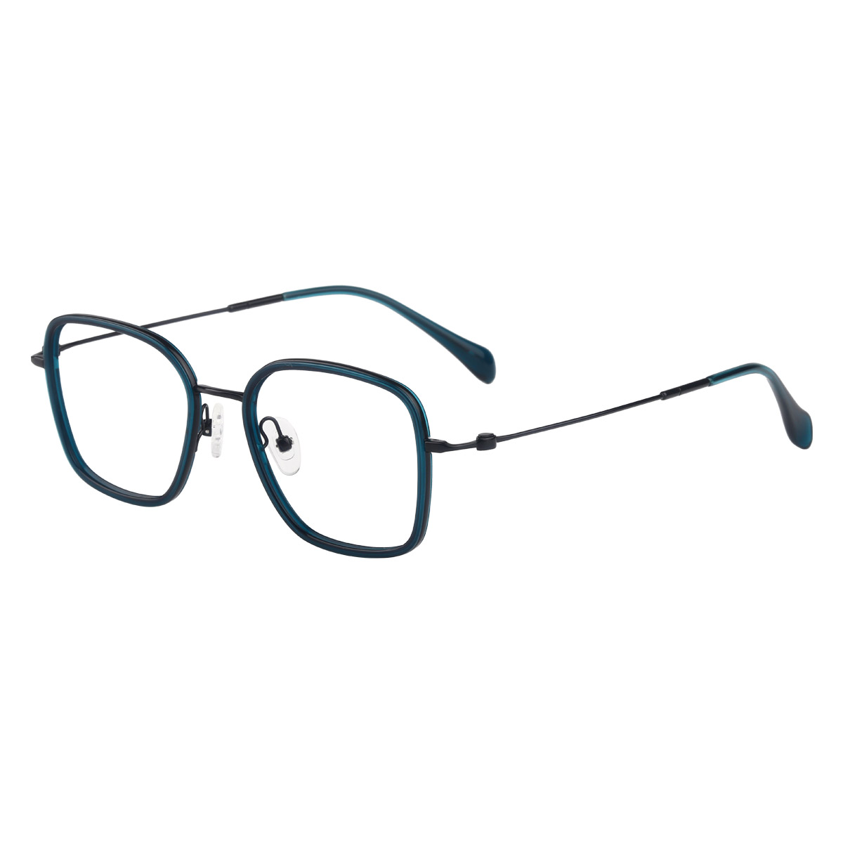 Modne japońskie wielokolorowe okulary optyczne z octanu tytanu Modne japońskie wielokolorowe okulary optyczne z octanu tytanu