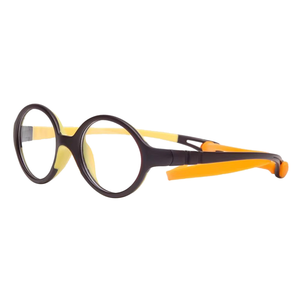 Dziecięce okulary optyczne z owalną oprawką PC, chroniące przed niebieskim światłem Dziecięce okulary optyczne z owalną oprawką PC, chroniące przed niebieskim światłem