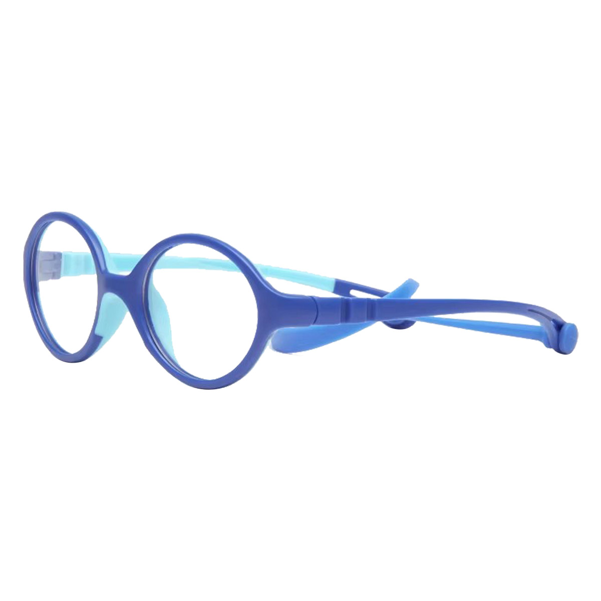 Dziecięce okulary optyczne z owalną oprawką PC, chroniące przed niebieskim światłem Dziecięce okulary optyczne z owalną oprawką PC, chroniące przed niebieskim światłem