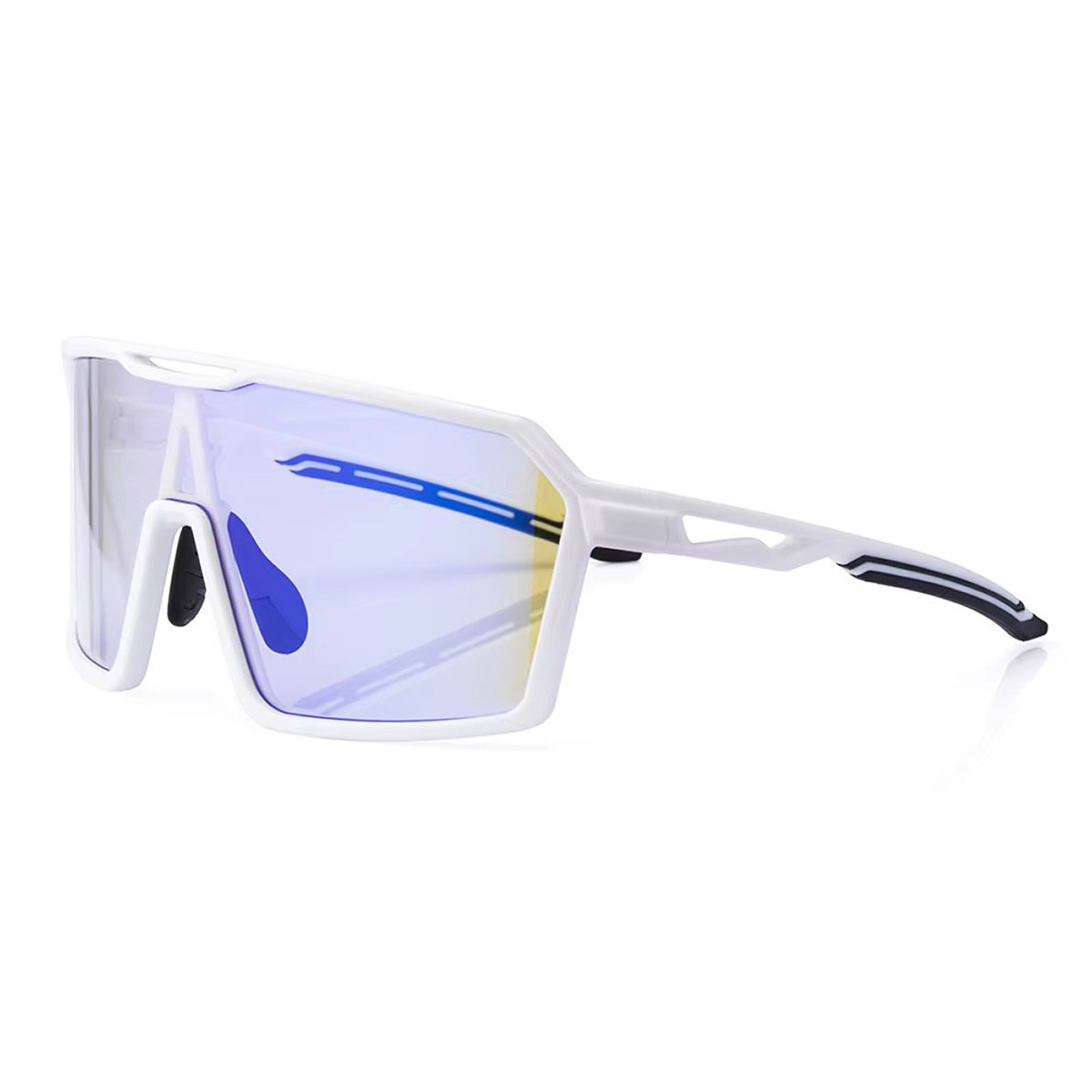 Ochronne fotochromowe sportowe okulary rowerowe