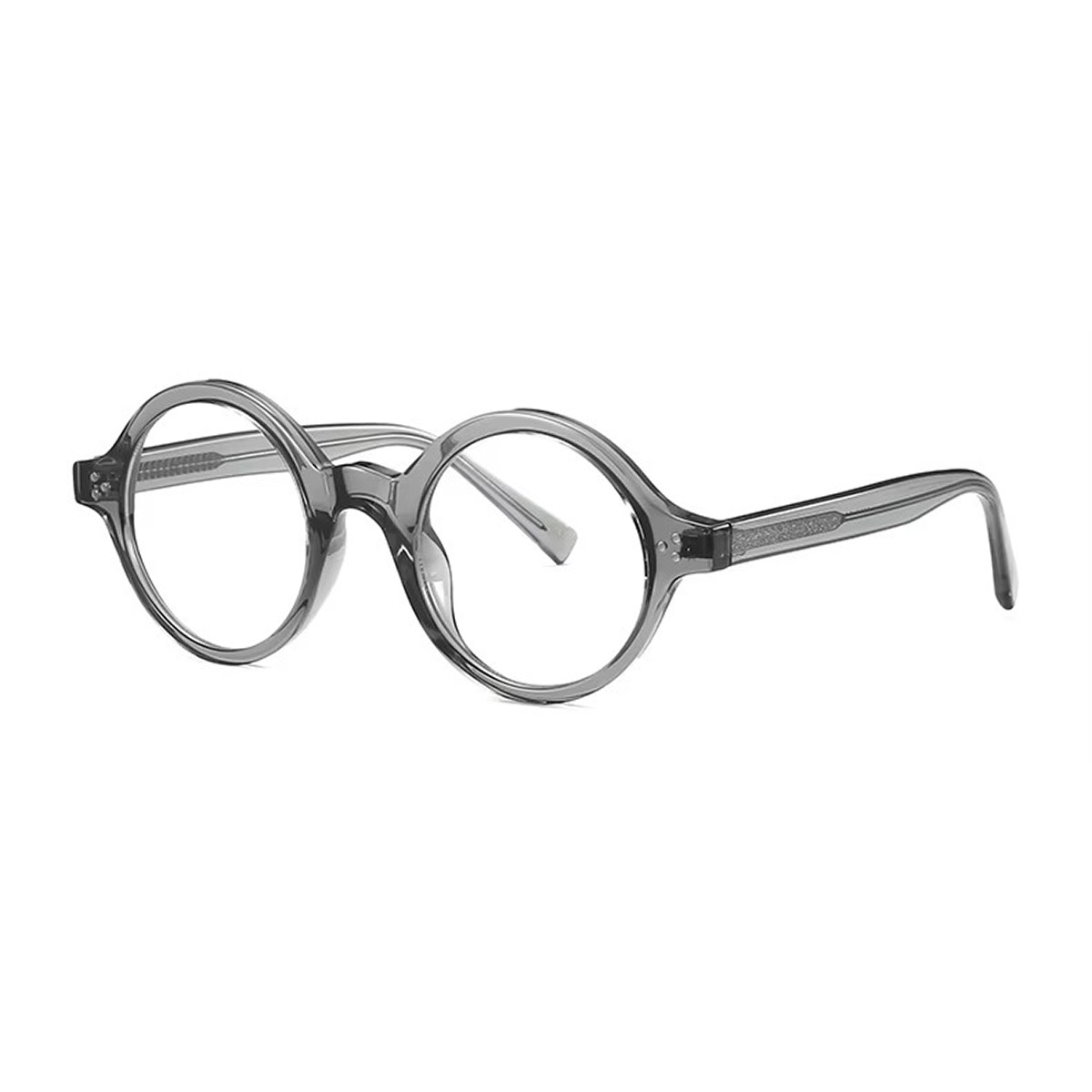 Męskie, okrągłe, progresywne, wieloogniskowe okulary do czytania w stylu retro Męskie, okrągłe, progresywne, wieloogniskowe okulary do czytania w stylu retro