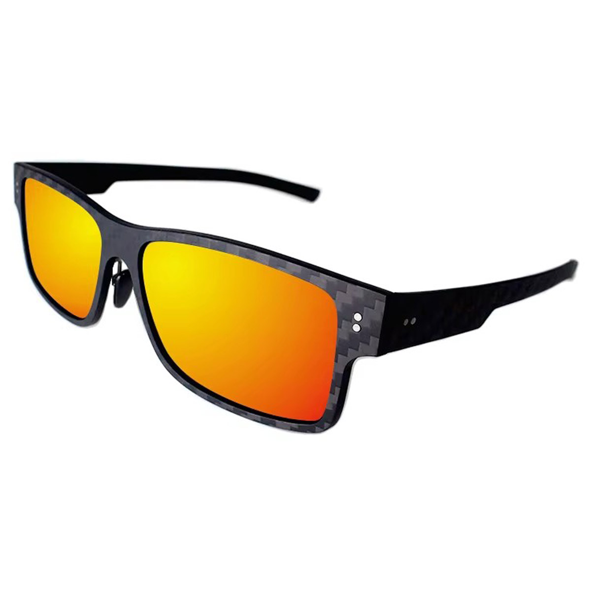 Ultralekkie, unisex, duże okulary przeciwsłoneczne z włókna węglowego Ultralekkie, unisex, duże okulary przeciwsłoneczne z włókna węglowego