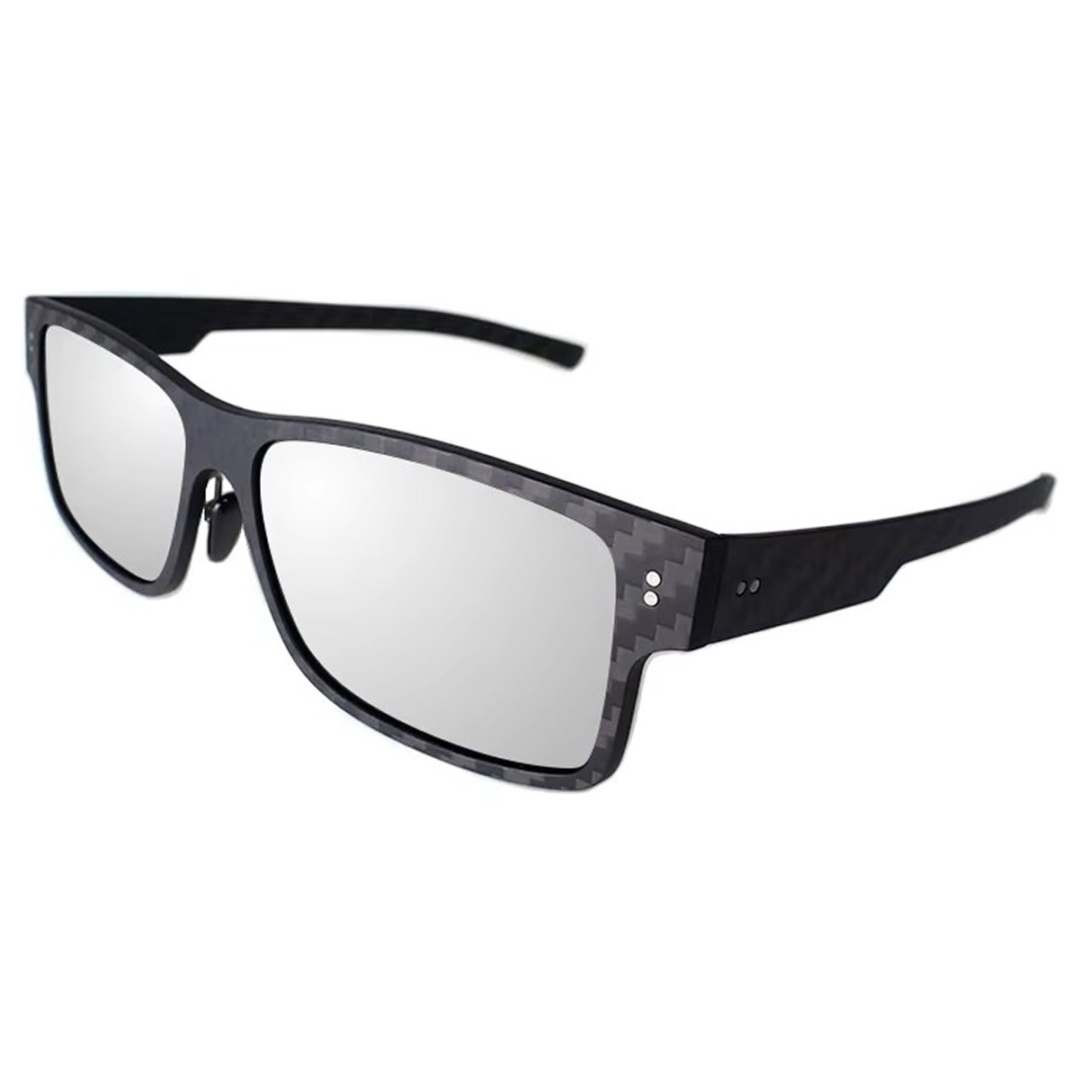 Ultralekkie, unisex, duże okulary przeciwsłoneczne z włókna węglowego Ultralekkie, unisex, duże okulary przeciwsłoneczne z włókna węglowego