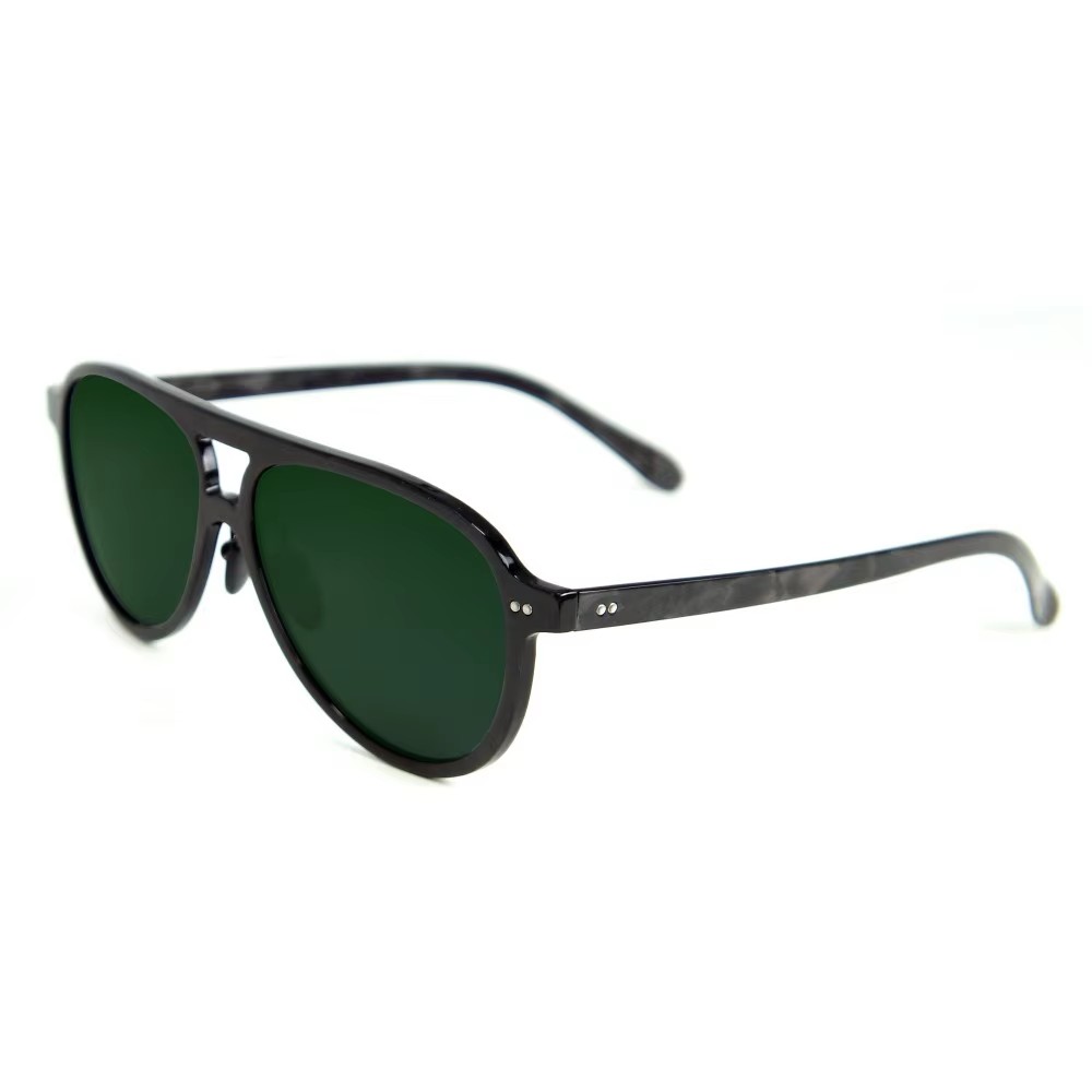 Klasyczne okulary przeciwsłoneczne Aviator z włókna węglowego Klasyczne okulary przeciwsłoneczne Aviator z włókna węglowego